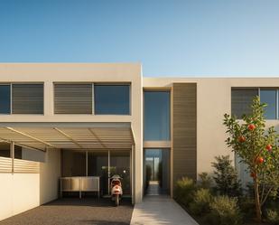 Exterior view of Single-family semi-detached for sale in La Granada  with Air Conditioner, Heating and Terrace