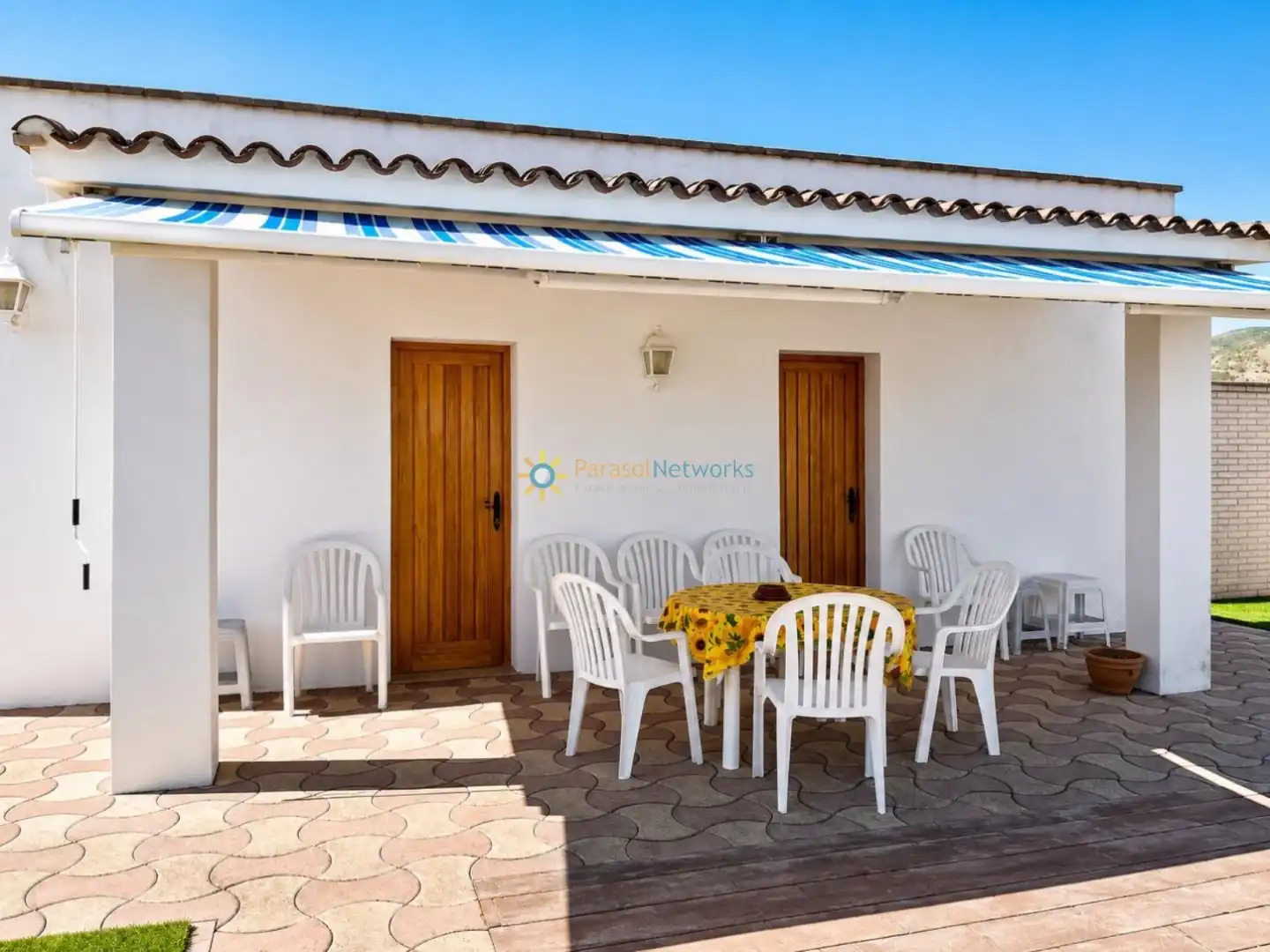 Terrassa de Casa o xalet en venda en Ontinyent amb Calefacció, Jardí privat i Terrassa