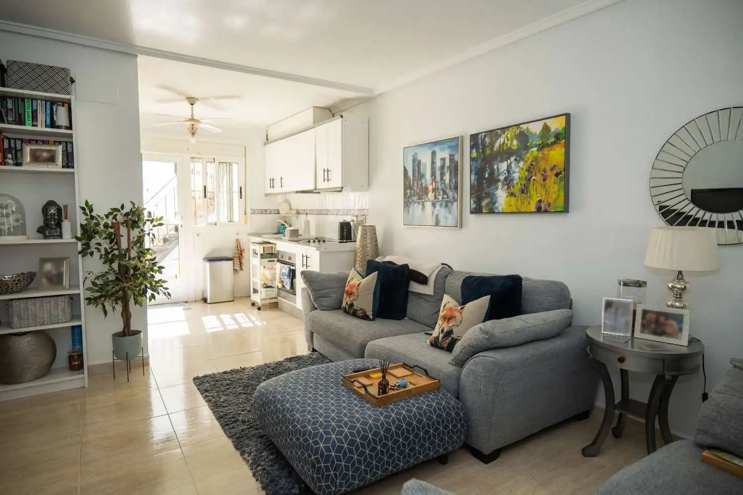 Living room of Houses for sale in Mazarrón Casco Urbano