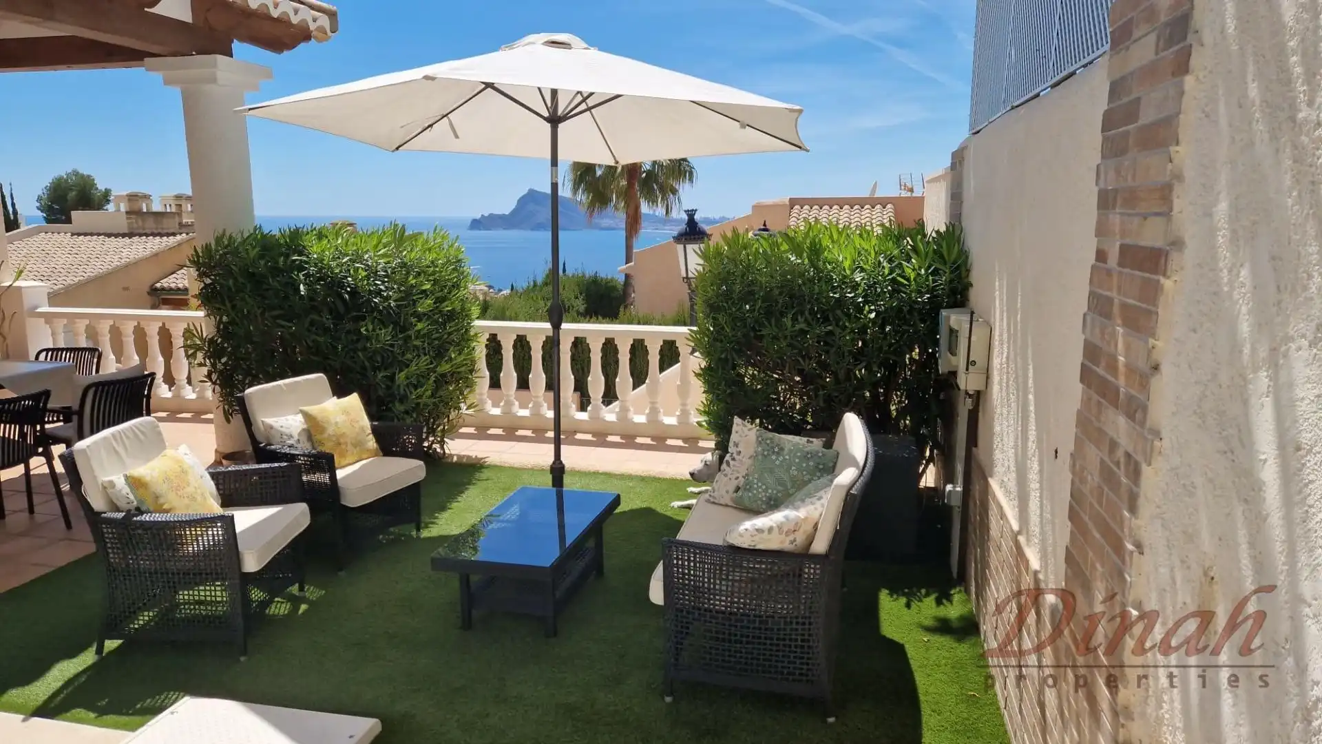 Terraza de Casa o chalet en venta en Altea con Aire acondicionado, Calefacción y Piscina