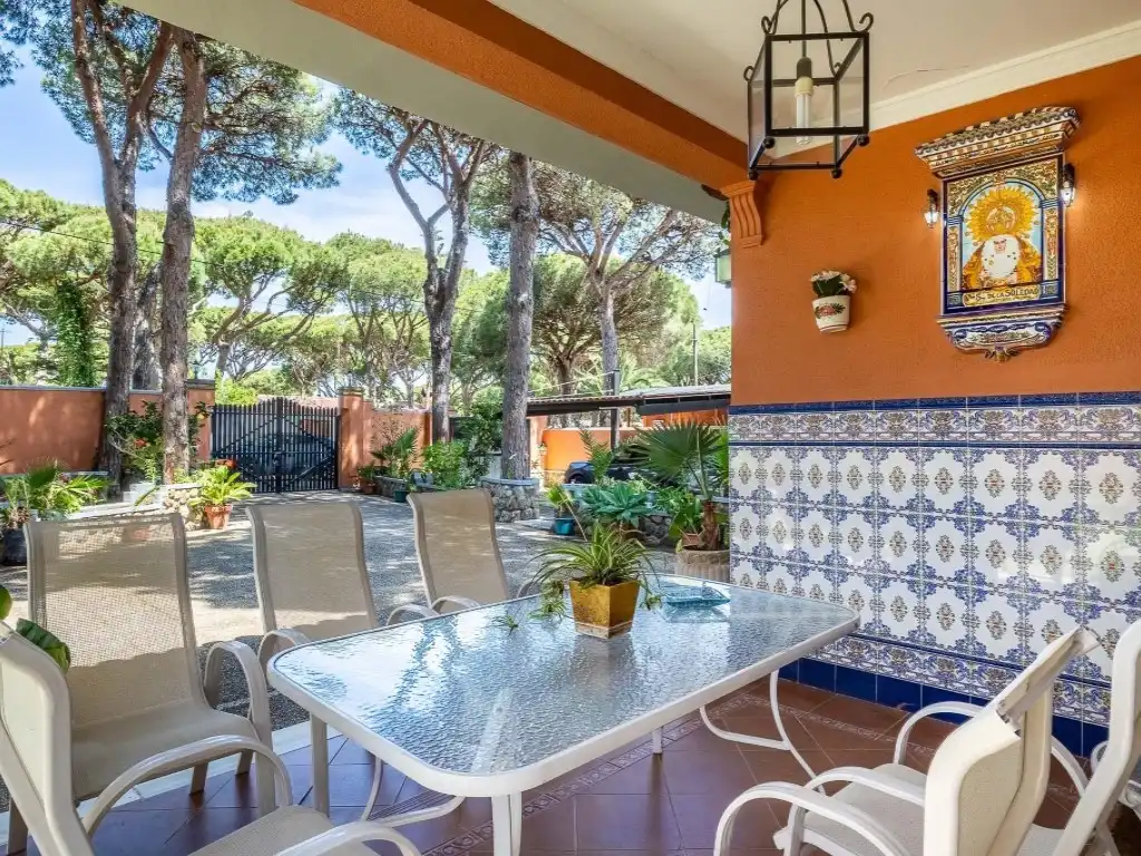 Terrassa de Casa o xalet en venda en Chiclana de la Frontera amb Aire condicionat, Calefacció i Jardí privat