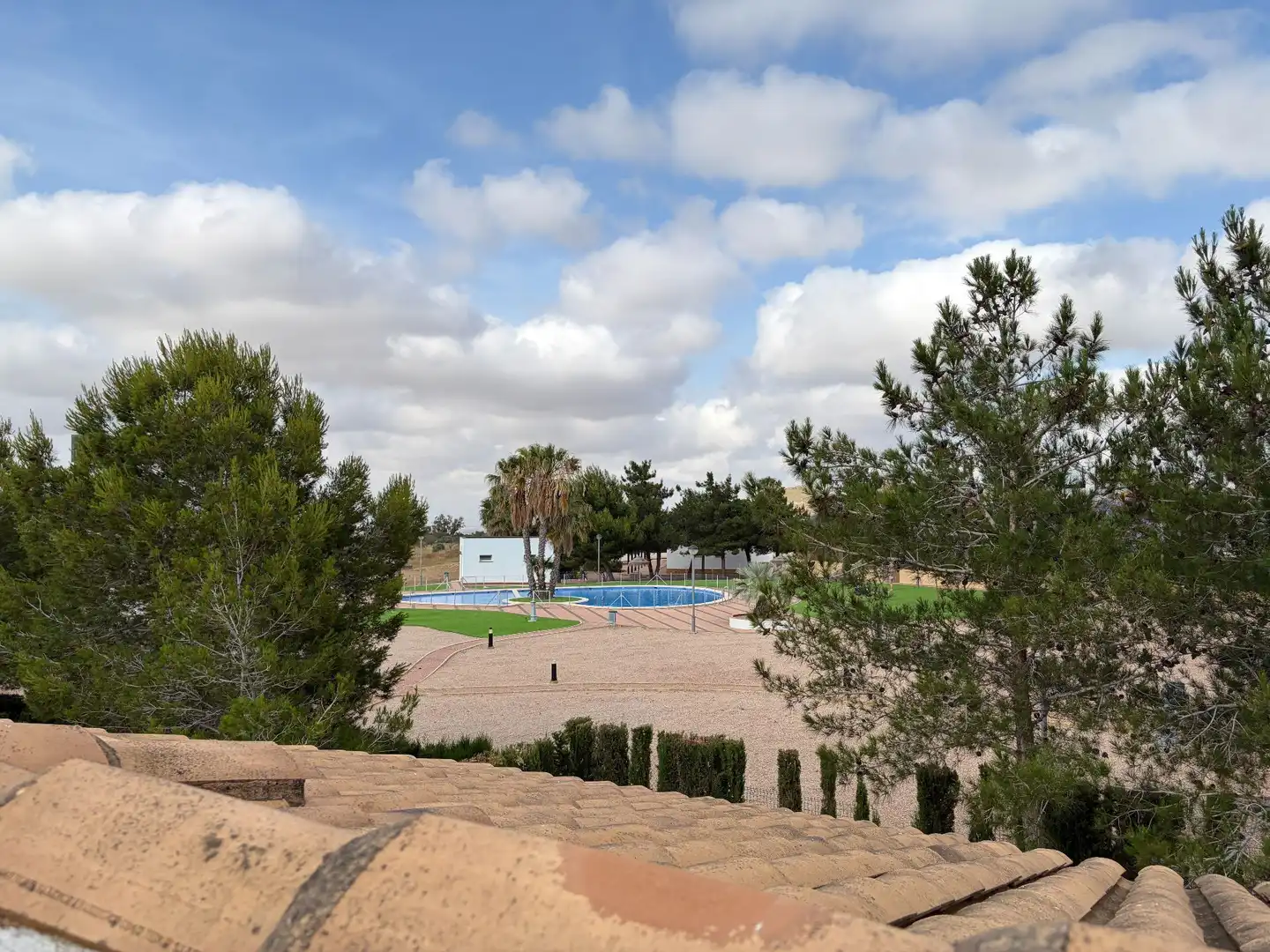 Piscina de Casa o chalet en venta en Fuente Álamo de Murcia con Aire acondicionado, Jardín privado y Terraza