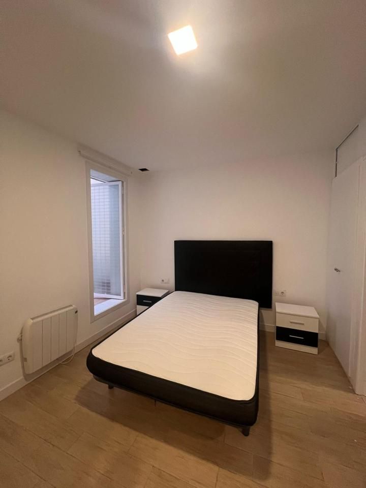 Bedroom of Planta baja to rent in  Madrid Capital  with Heating, Terrace and Furnished