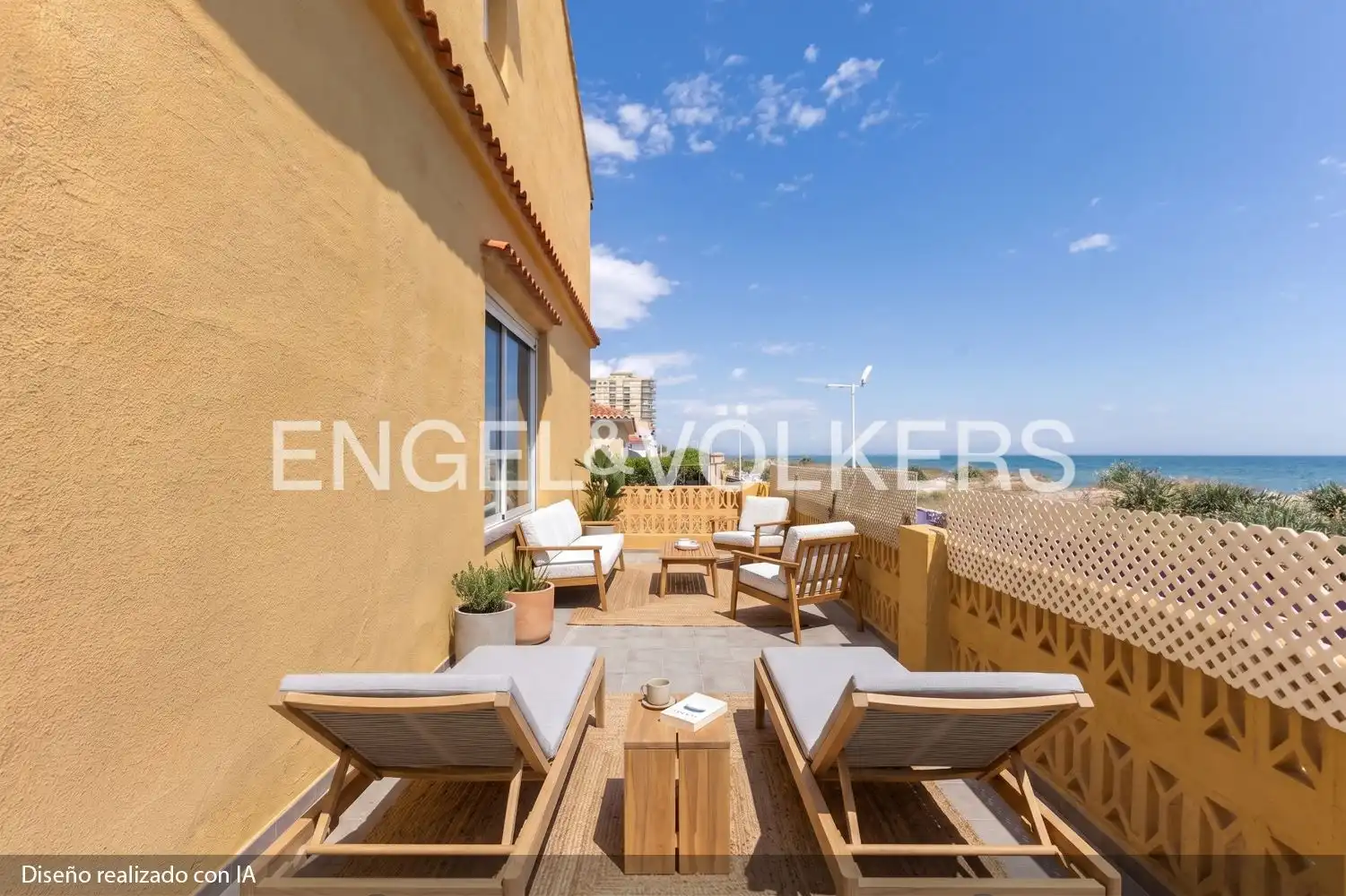 Terraza de Casa o chalet en venta en Sueca con Aire acondicionado, Calefacción y Terraza