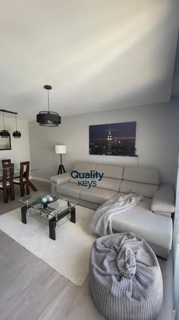 Living room of Flat for rent in Madrid  with Air Conditioner, Heating and Terrace