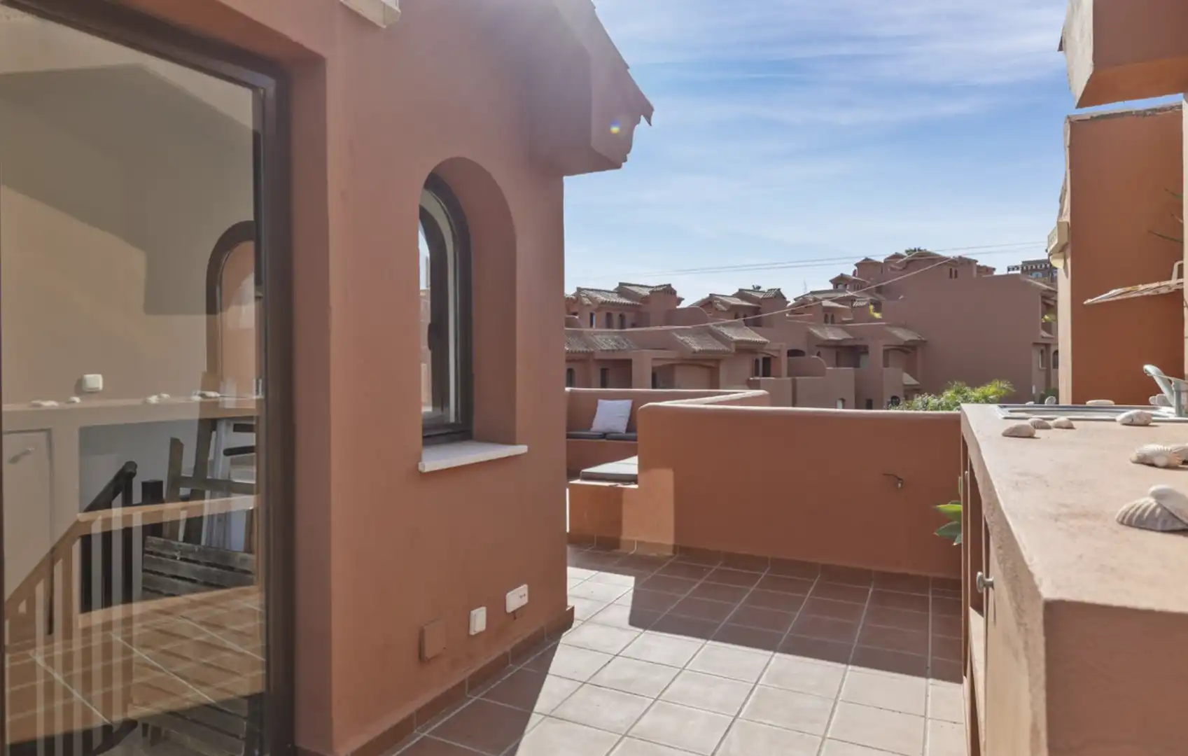 Terrassa de Dúplex en venda en Estepona amb Aire condicionat, Calefacció i Terrassa