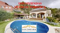 Exterior view of House or chalet for sale in Corbera de Llobregat  with Air Conditioner, Heating and Private garden