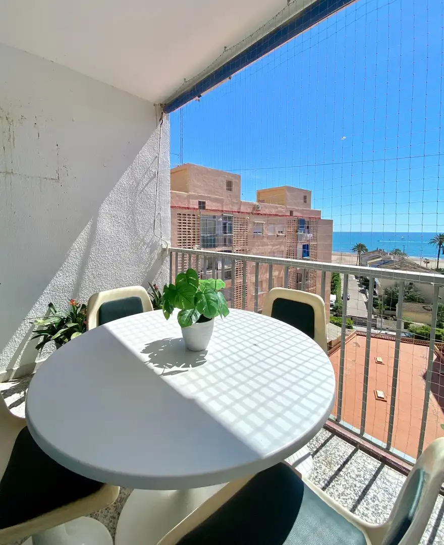 Balcony of Flat for sale in La Pobla de Farnals  with Air Conditioner, Private garden and Balcony