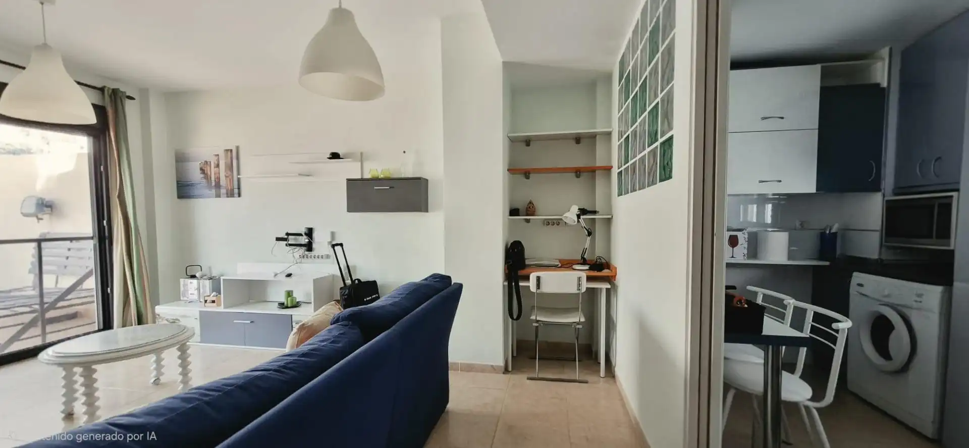 Sala de estar de Ático en venta en El Ejido con Aire acondicionado, Terraza y Trastero