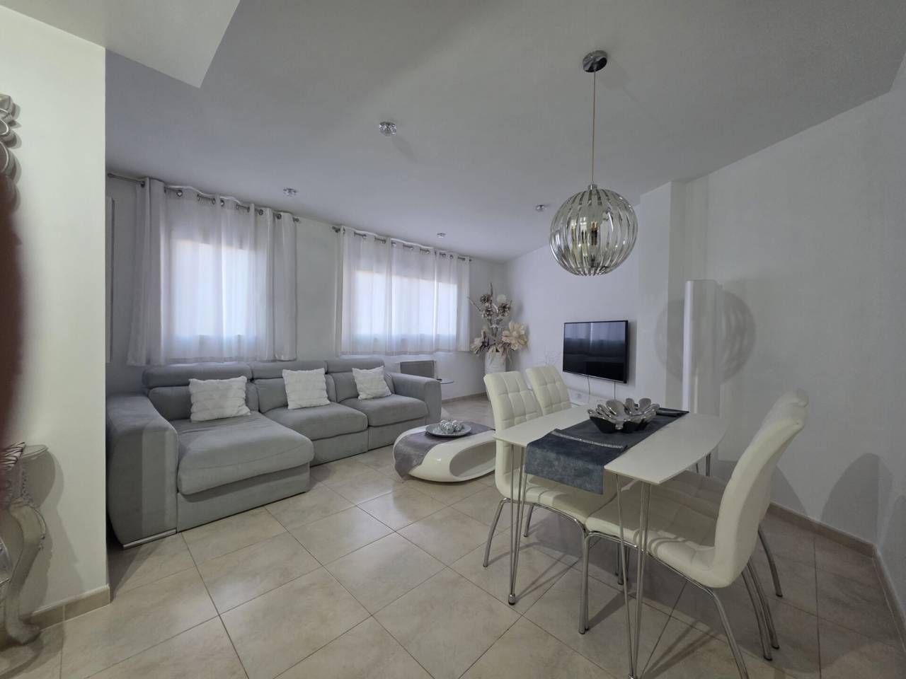 Sala de estar de Apartamento en venta en Manresa con Aire acondicionado, Calefacción y Amueblado