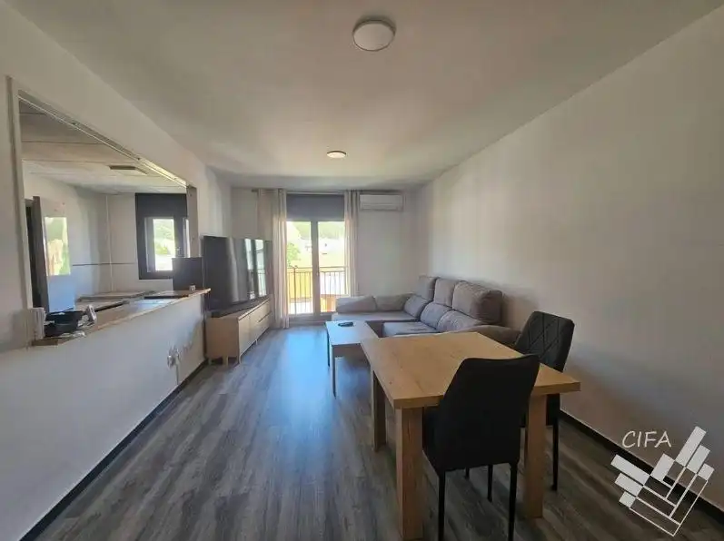 Sala de estar de Piso en venta en Rossell con Aire acondicionado, Parquet y Terraza