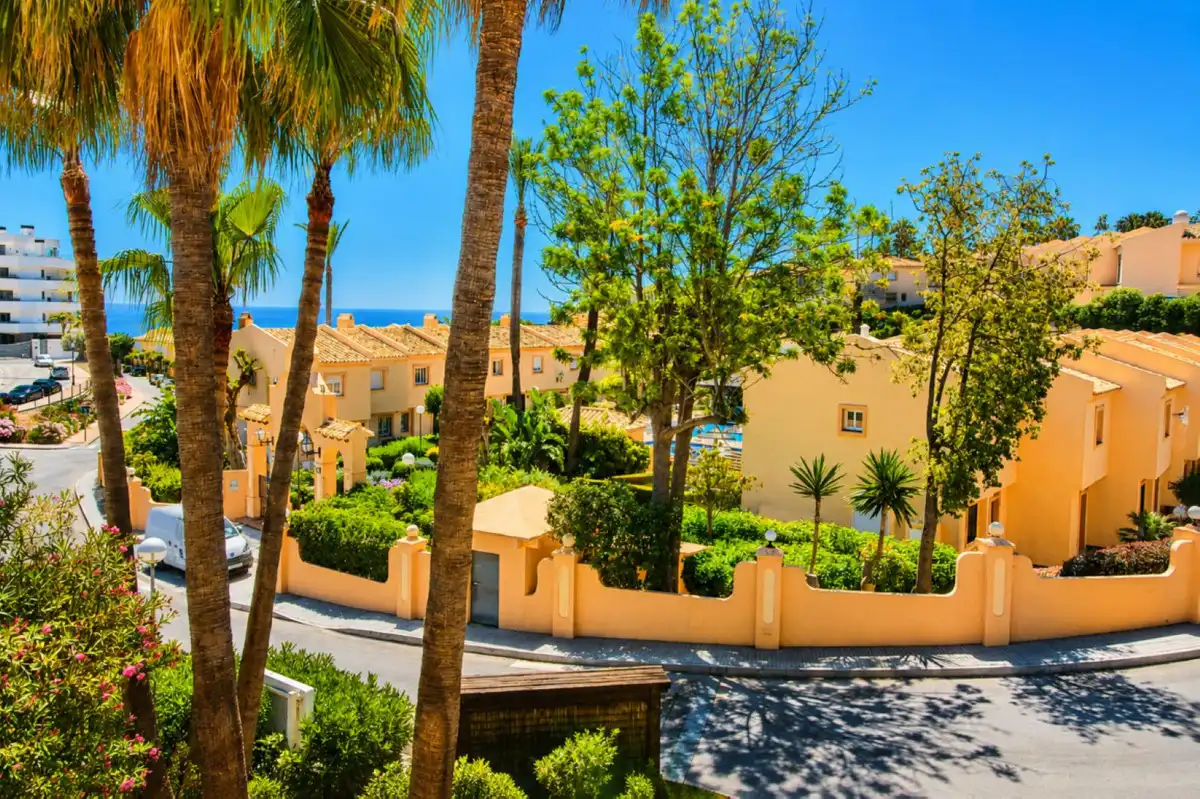Vista exterior de Dúplex en venda en Mijas amb Aire condicionat, Calefacció i Terrassa
