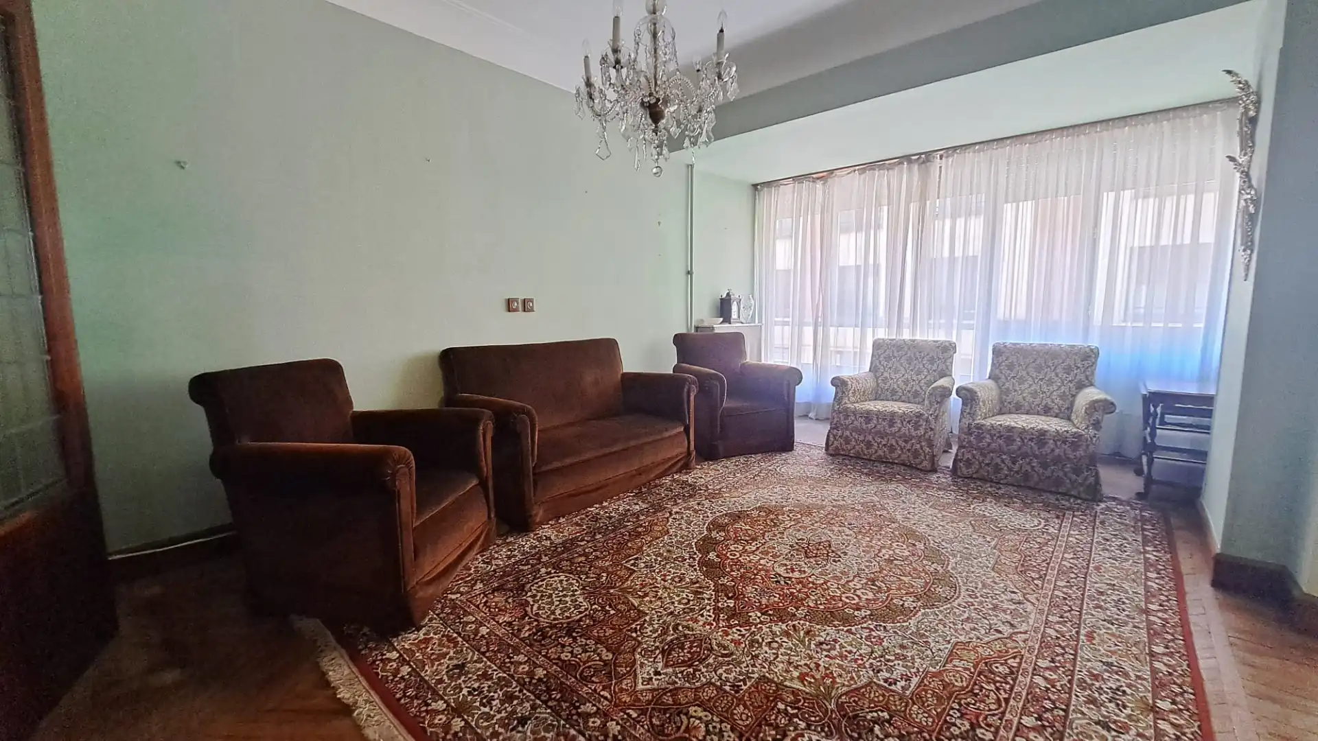 Wohnzimmer von Wohnung zum Verkauf in Bilbao  mit Heizung und Balkon