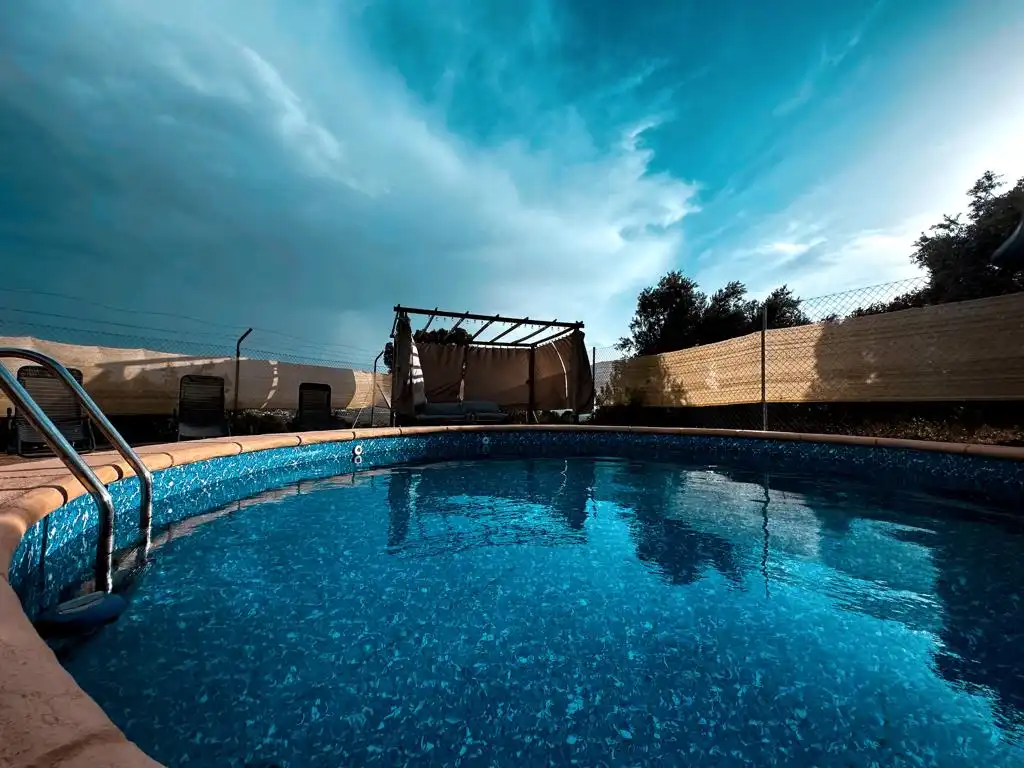 Swimming pool of Country homes for sale in Pozo Alcón  with Private garden, Terrace and Storage room