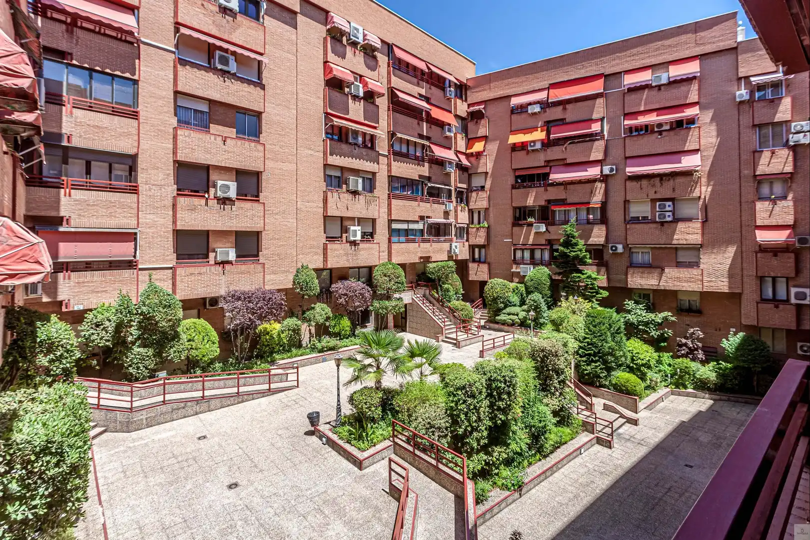 Vista exterior de Pis de lloguer en Madrid amb Calefacció i Terrassa