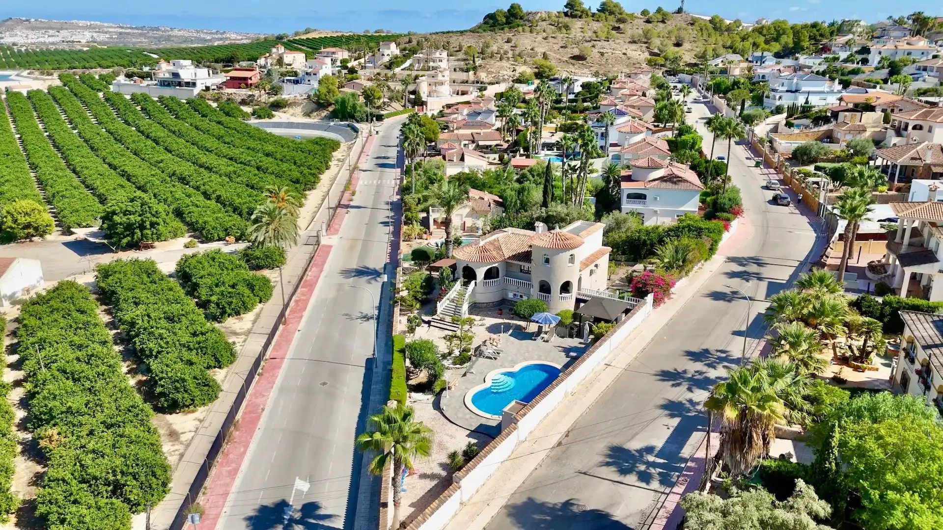 Vista exterior de Casa o chalet en venta en Callosa de Segura con Calefacción, Jardín privado y Terraza