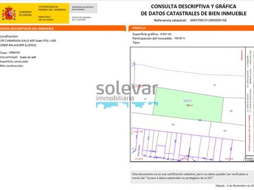 Terreny residencial en venda a Sant Salvador