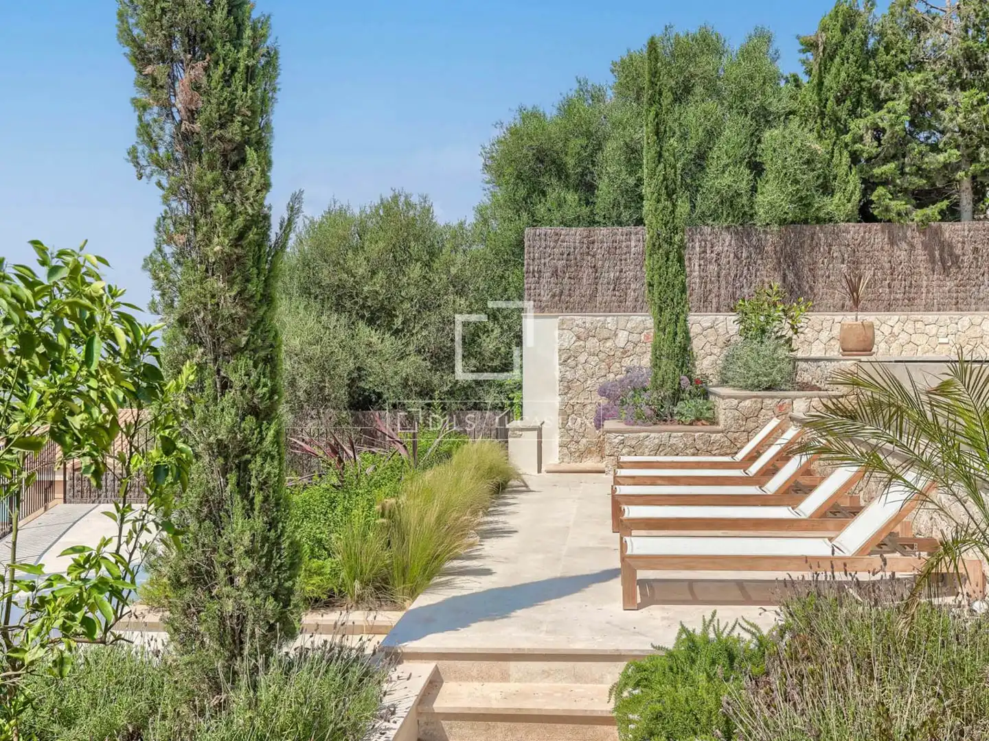 Jardí de Casa o xalet en venda en Bunyola amb Aire condicionat, Calefacció i Jardí privat