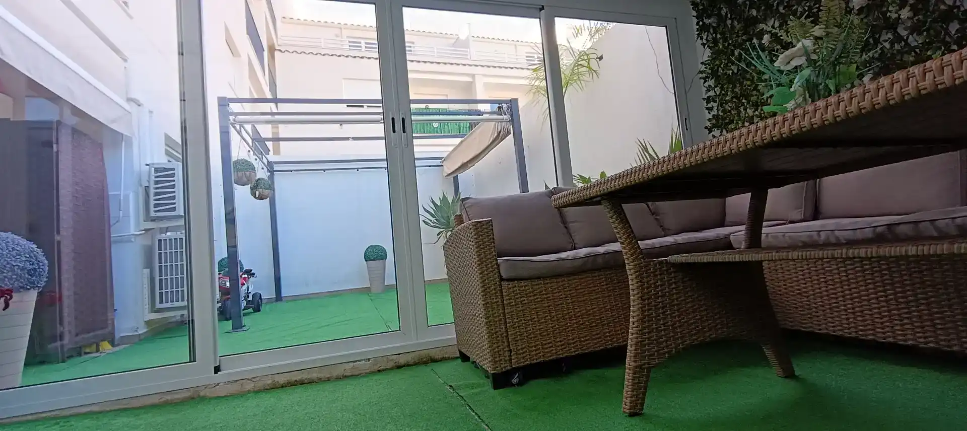 Terrassa de Pis en venda en Pego amb Aire condicionat, Jardí privat i Parquet