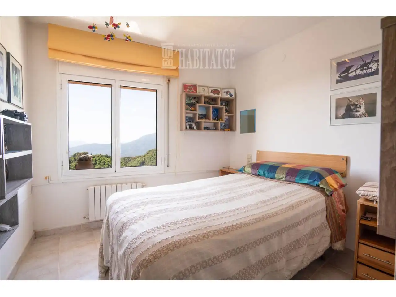 Bedroom of Houses for sale in Sant Hilari Sacalm  with Air Conditioner, Heating and Private garden