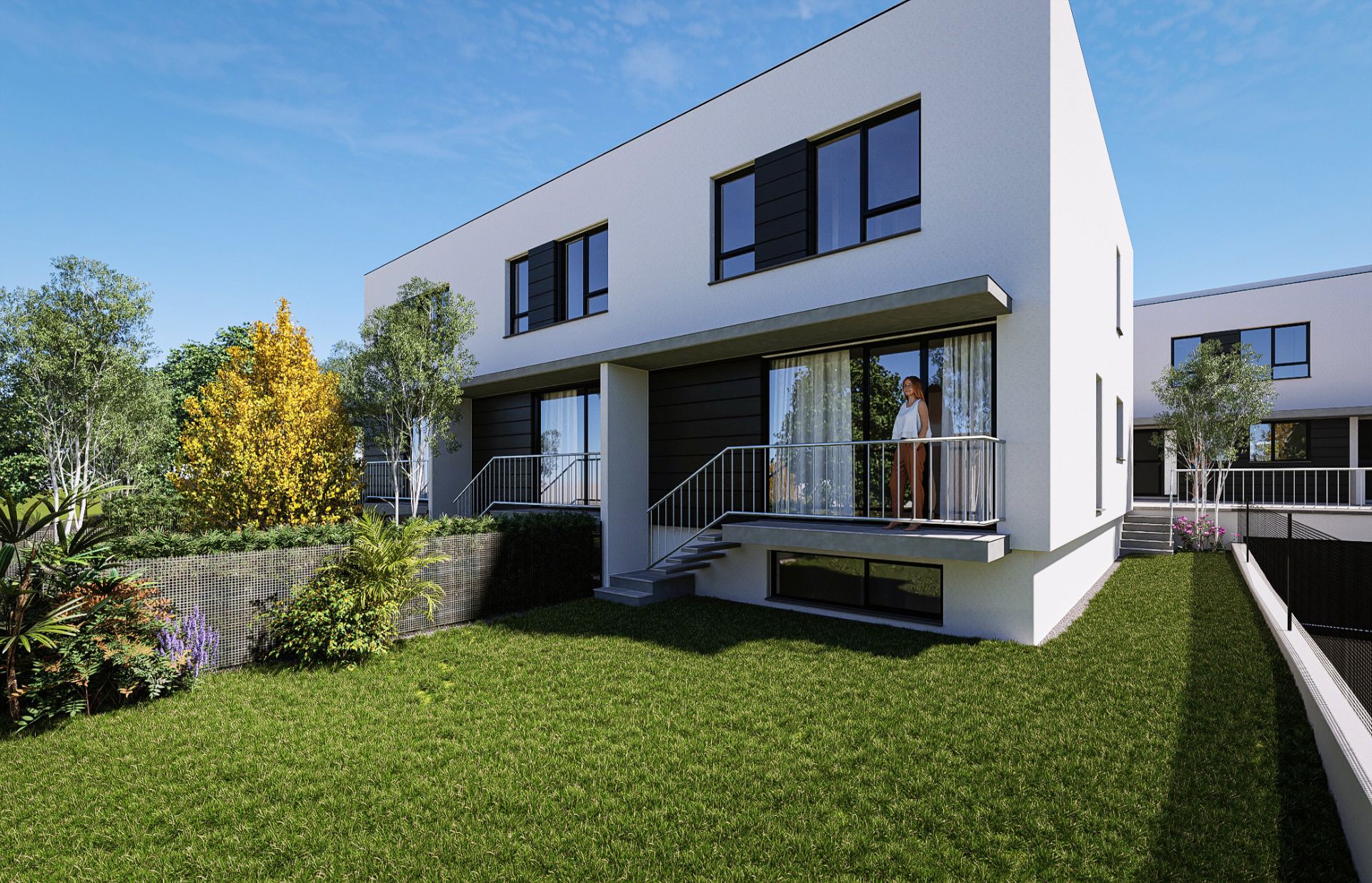 Vista exterior de Casa adosada en venda en Piélagos amb Calefacció, Jardí privat i Parquet