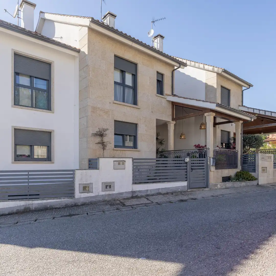 Exterior view of Detached homes for sale in Moaña  with Heating, Terrace and Furnished
