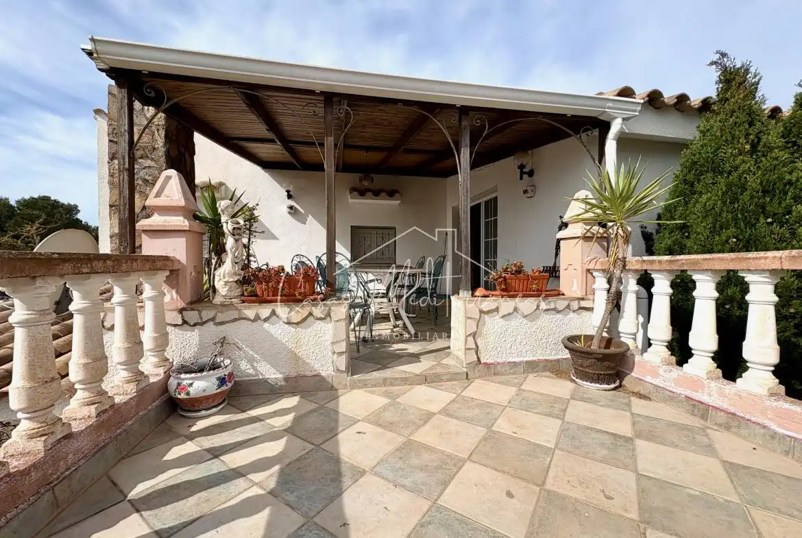 Terraza de Casa o chalet en venta en L'Ametlla de Mar  con Aire acondicionado, Calefacción y Jardín privado