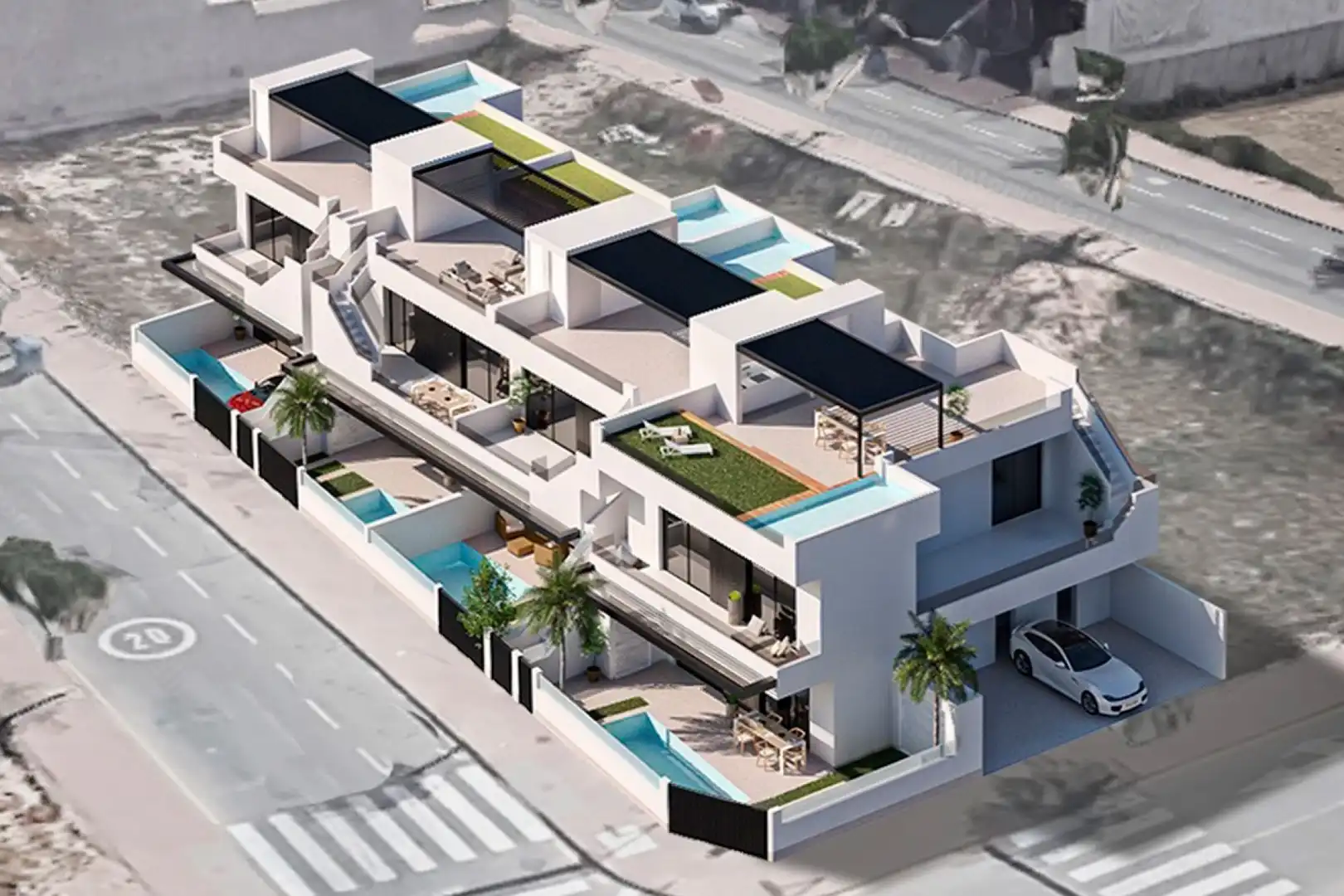 Attique avec terrasse à vendre à El salero