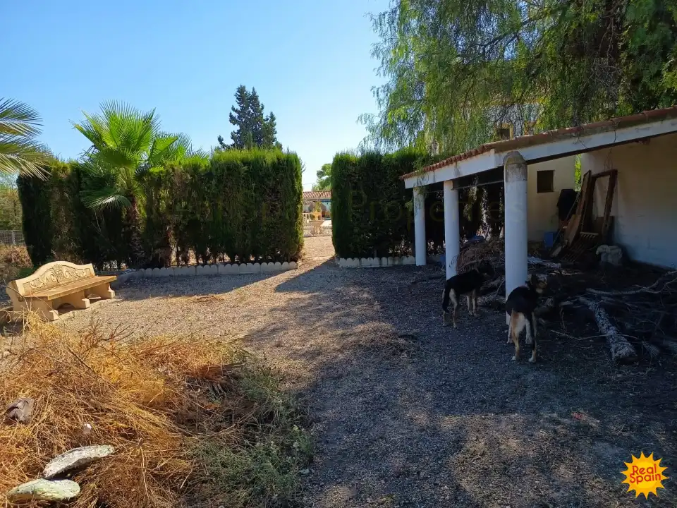 Vista exterior de Finca rústica en venda en Lorca amb Piscina i Balcó