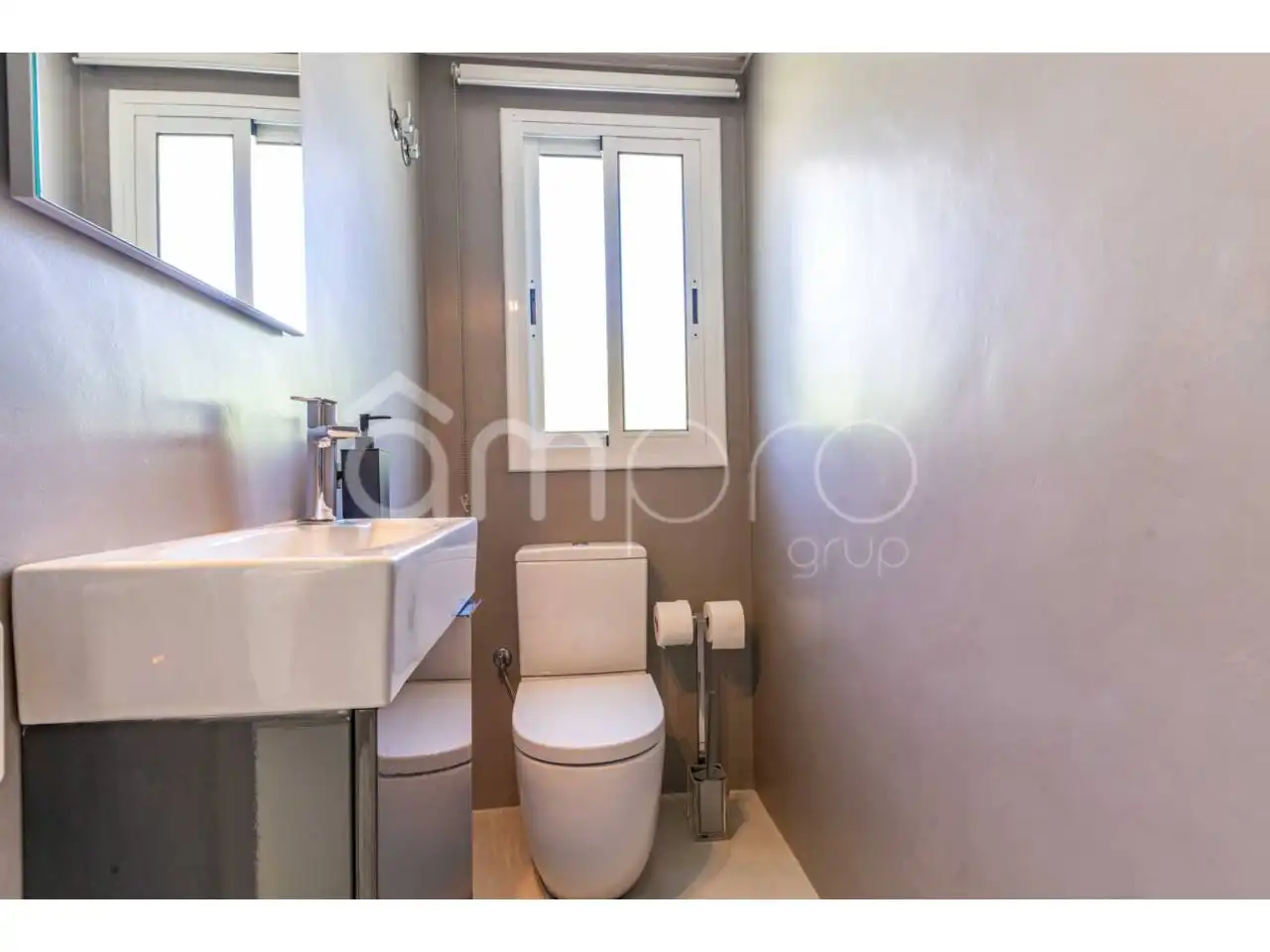 Bathroom of Houses for sale in Sant Pere de Ribes  with Air Conditioner, Private garden and Terrace