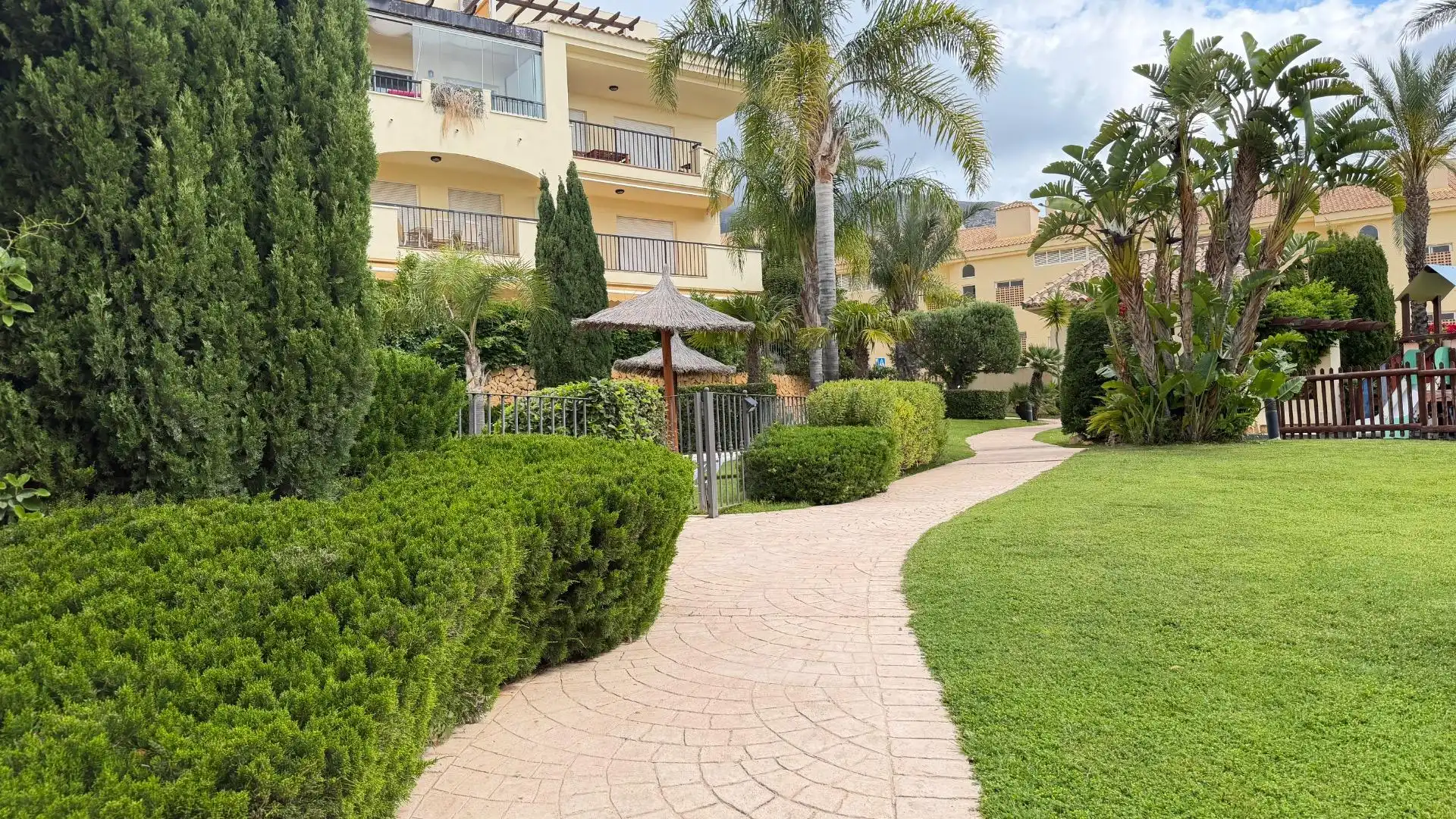 Exterior view of Flat for sale in Altea