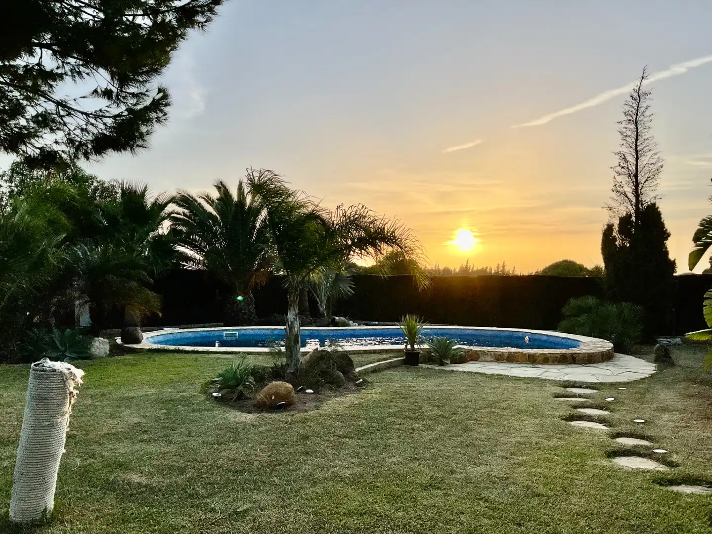 Piscina de Casa o xalet en venda en Puerto Real amb Calefacció, Jardí privat i Terrassa