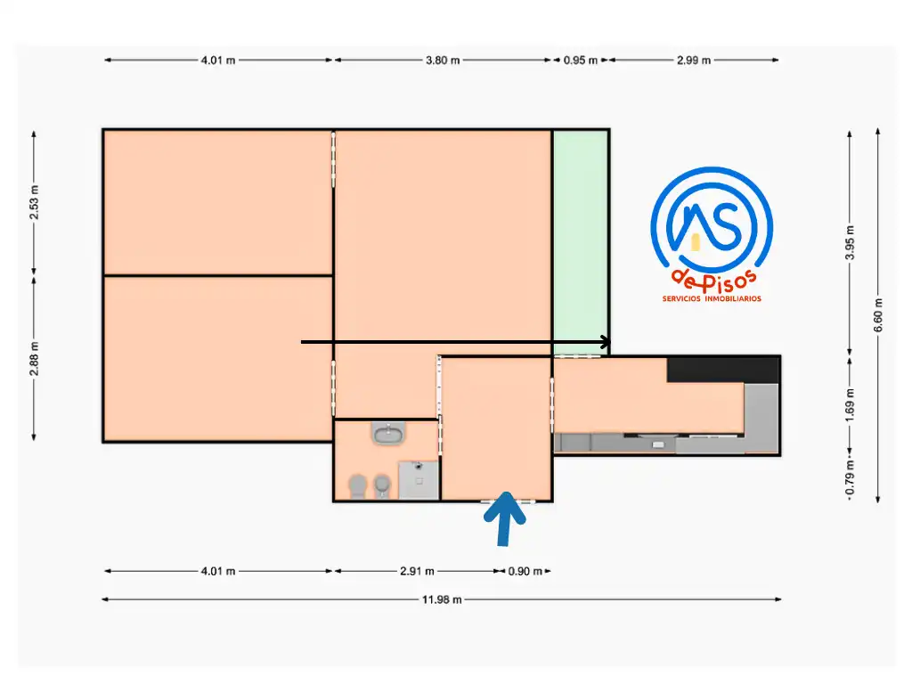 Wohnung mit Balkon zur Miete in Calle de Miraflores 12, imagen 32