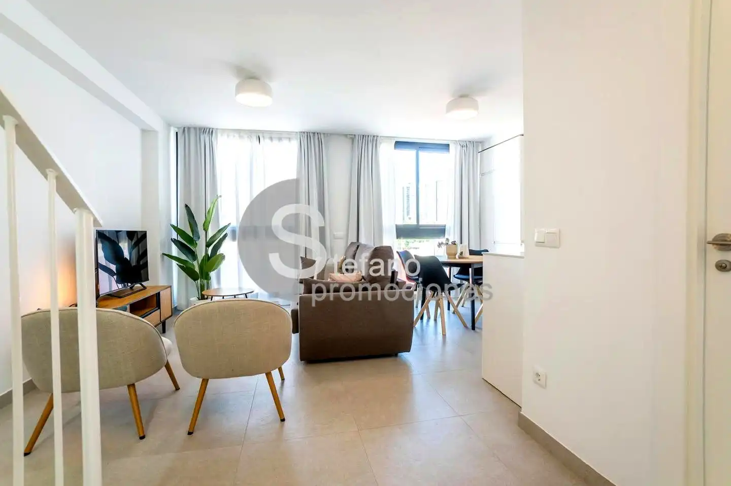 Sala d'estar de Edifici en venda en Málaga