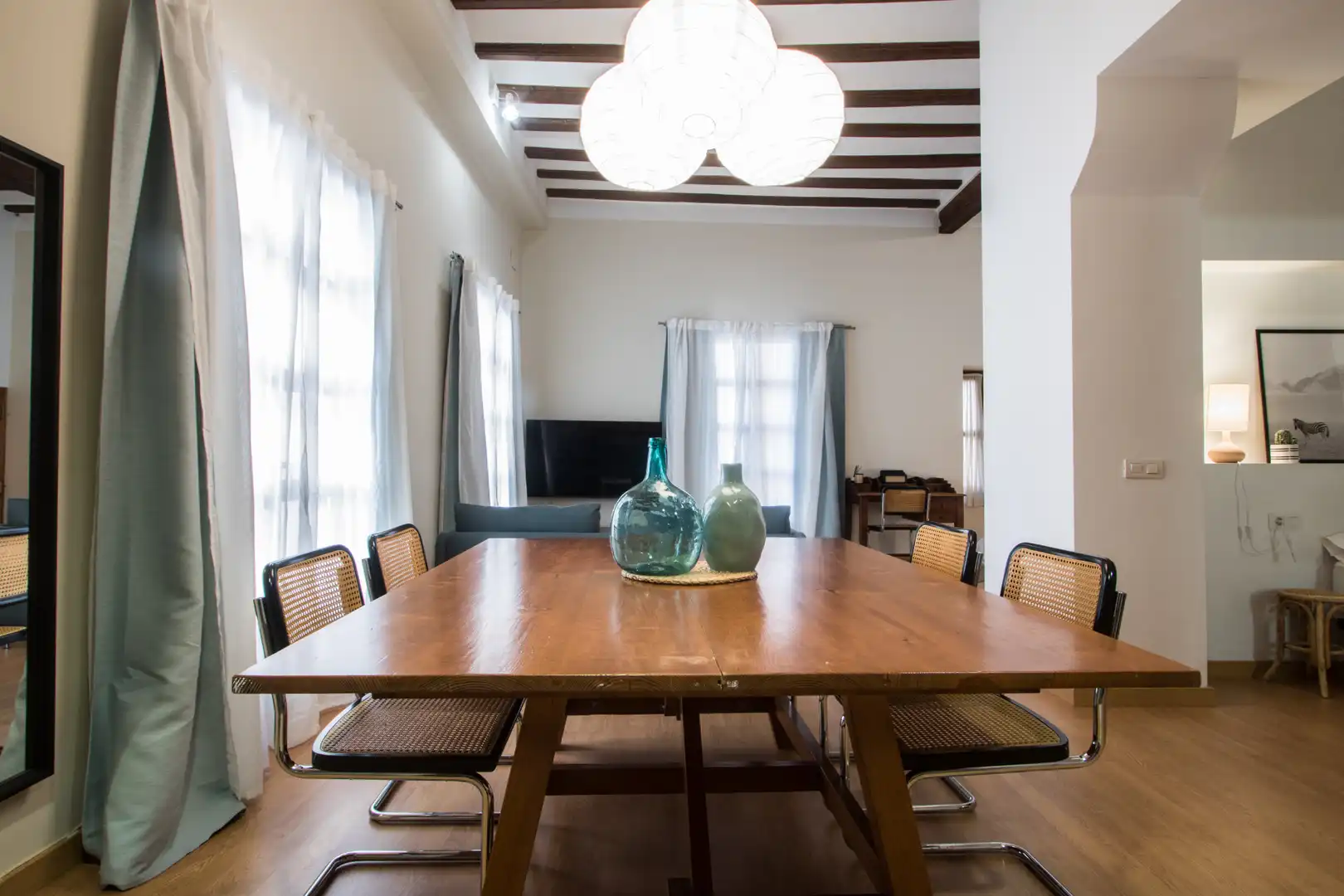 Comedor de Loft de alquiler en Valencia con Aire acondicionado, Calefacción y Parquet