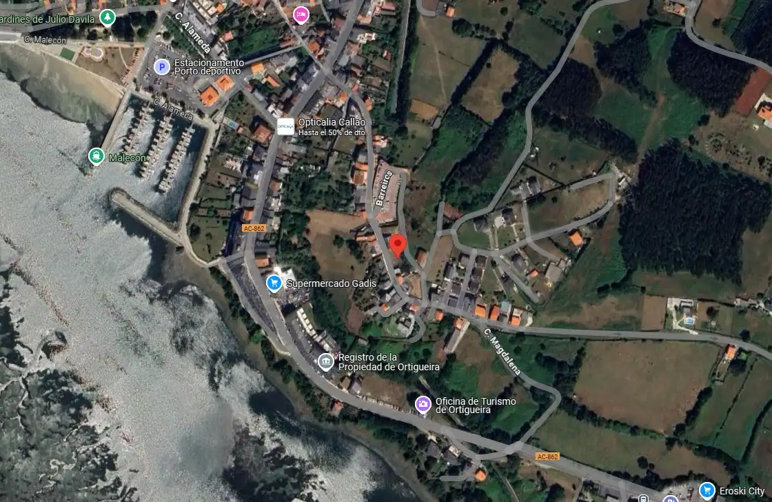 Exterior view of Residential for sale in Ortigueira