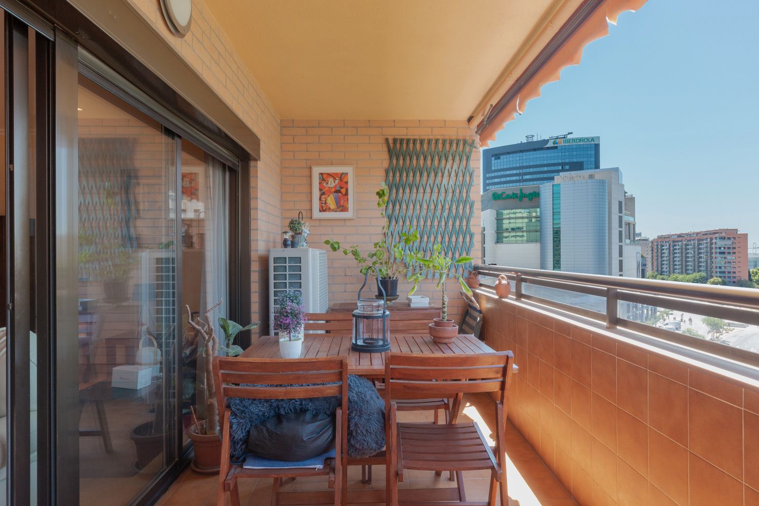 Terrace of Flat for sale in  Valencia Capital  with Air Conditioner, Heating and Terrace