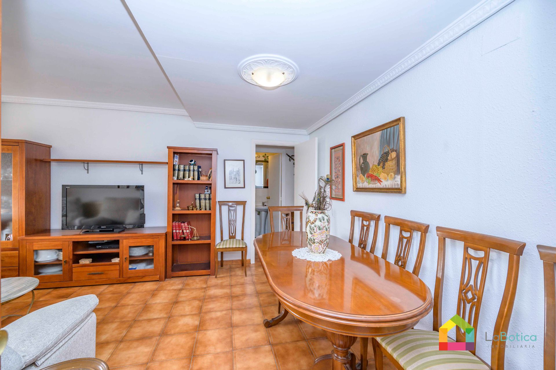 Menjador de Pis en venda en  Toledo Capital amb Calefacció i Terrassa