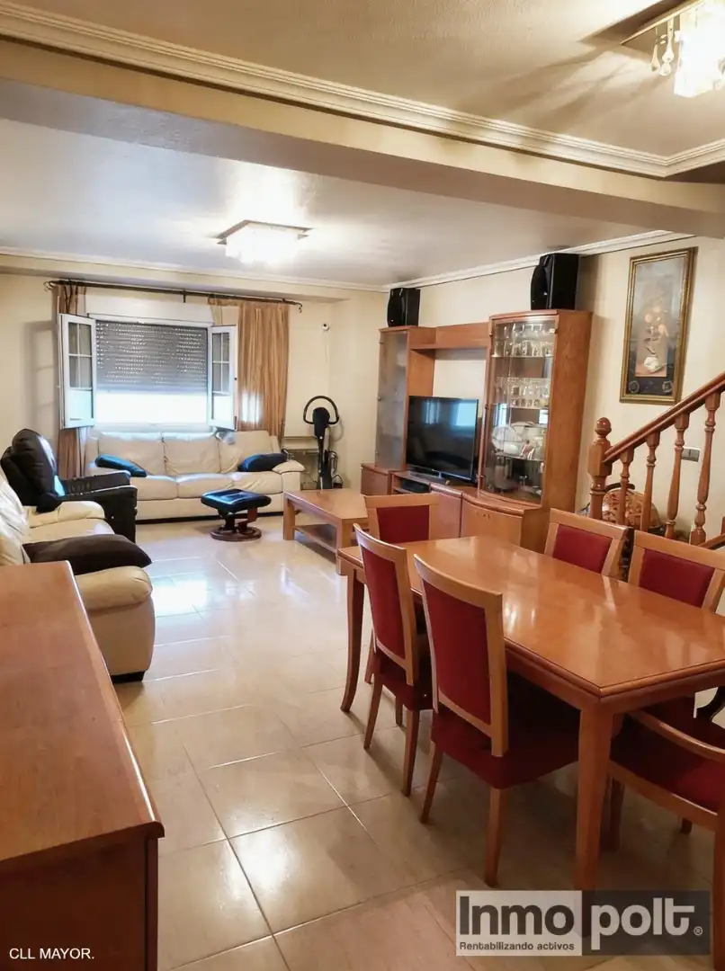 Living room of Houses for sale in Torre-Pacheco  with Air Conditioner, Parquet flooring and Terrace