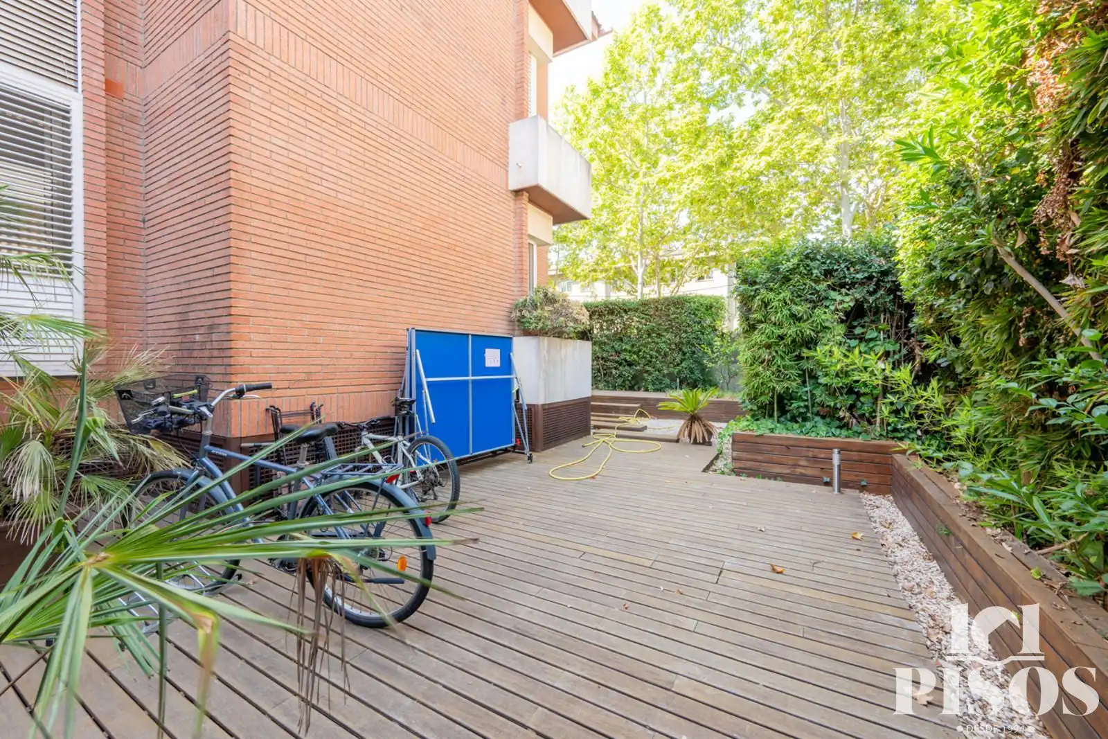 Terrace of Flat for sale in Sant Cugat del Vallès  with Air Conditioner, Heating and Private garden