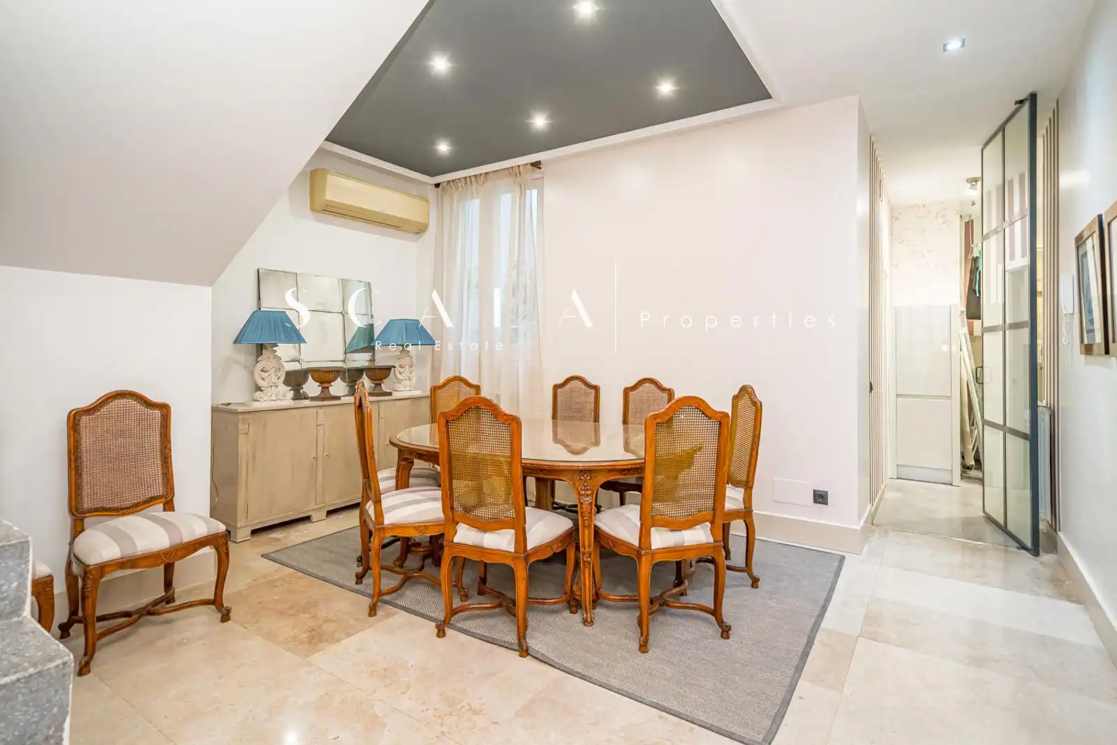 Dining room of Duplexes for rent in Madrid  with Air Conditioner, Heating and Terrace