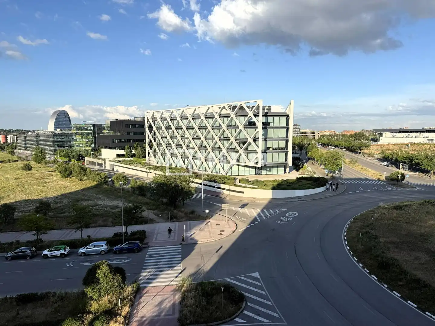 Vista exterior de Pis de lloguer en Madrid amb Aire condicionat, Calefacció i Jardí privat