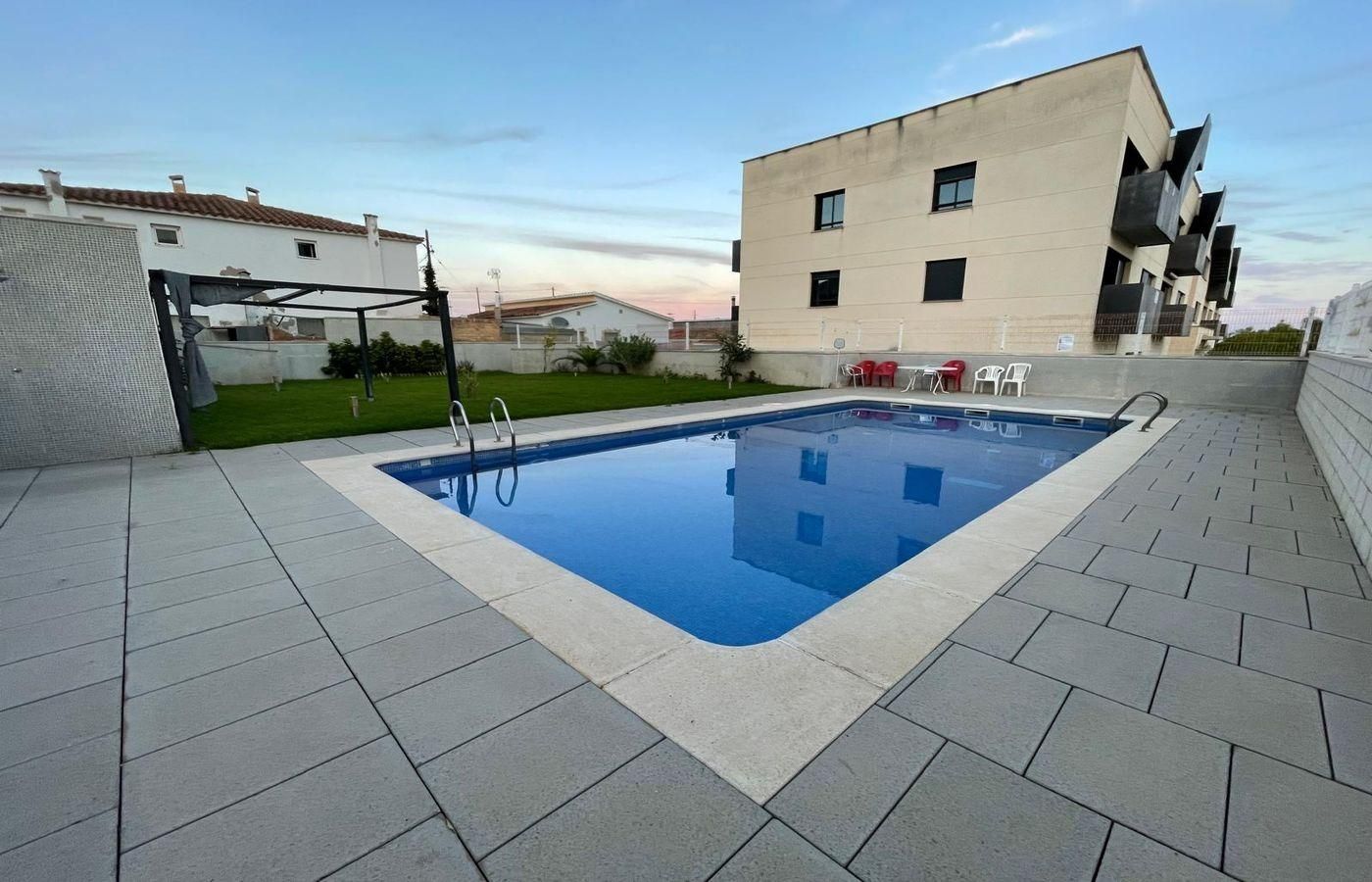 Swimming pool of Apartment for sale in Alcanar  with Private garden, Terrace and Alarm
