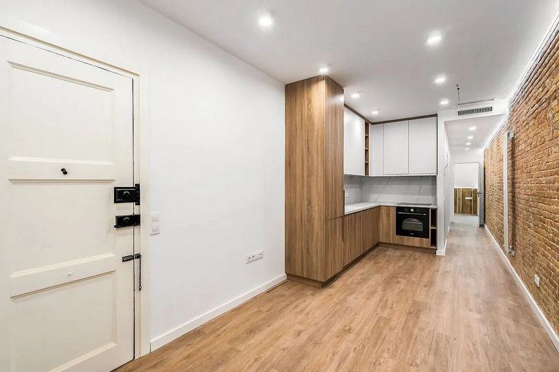 Kitchen of Flat to rent in Gijón   with Air Conditioner, Pets allowed and Internet