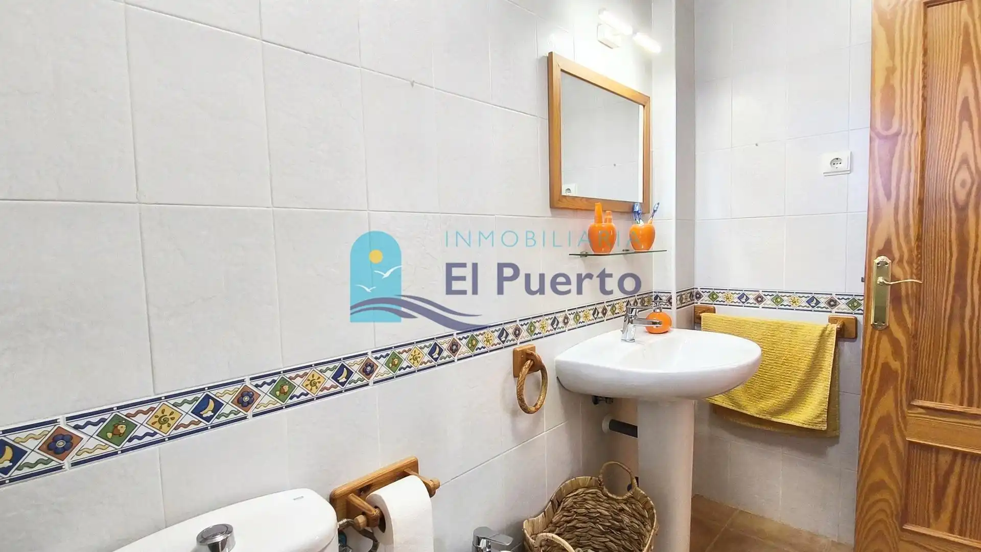 Badezimmer von Maisonette zum Verkauf in Mazarrón mit Klimaanlage, Heizung und Privatgarten