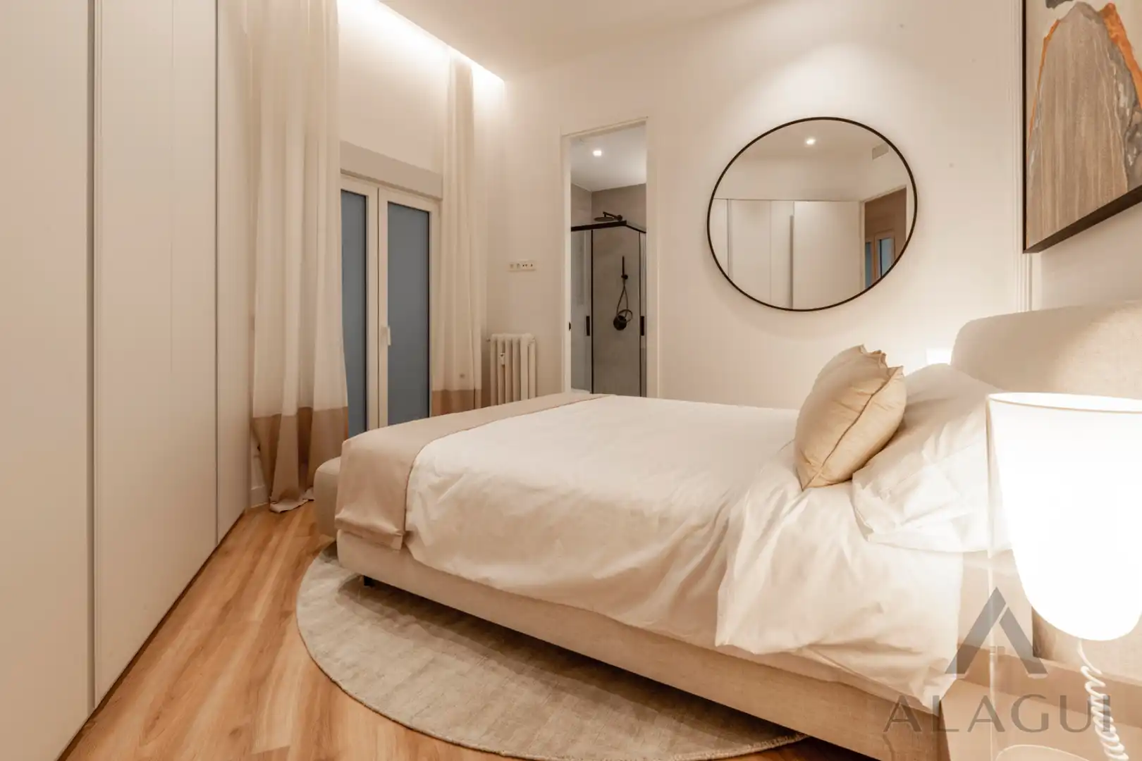 Schlafzimmer von Wohnung zum Verkauf in Madrid mit Klimaanlage, Heizung und Möbliert