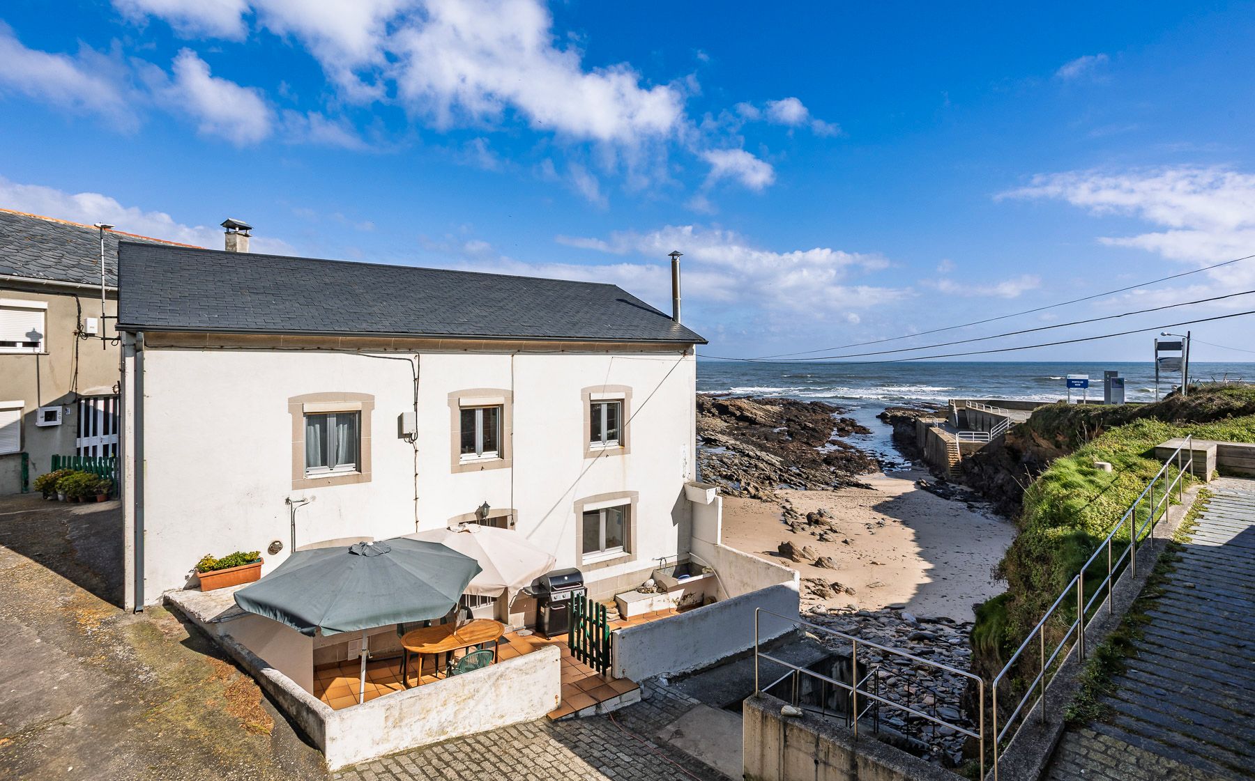 Exterior view of House or chalet for sale in Foz