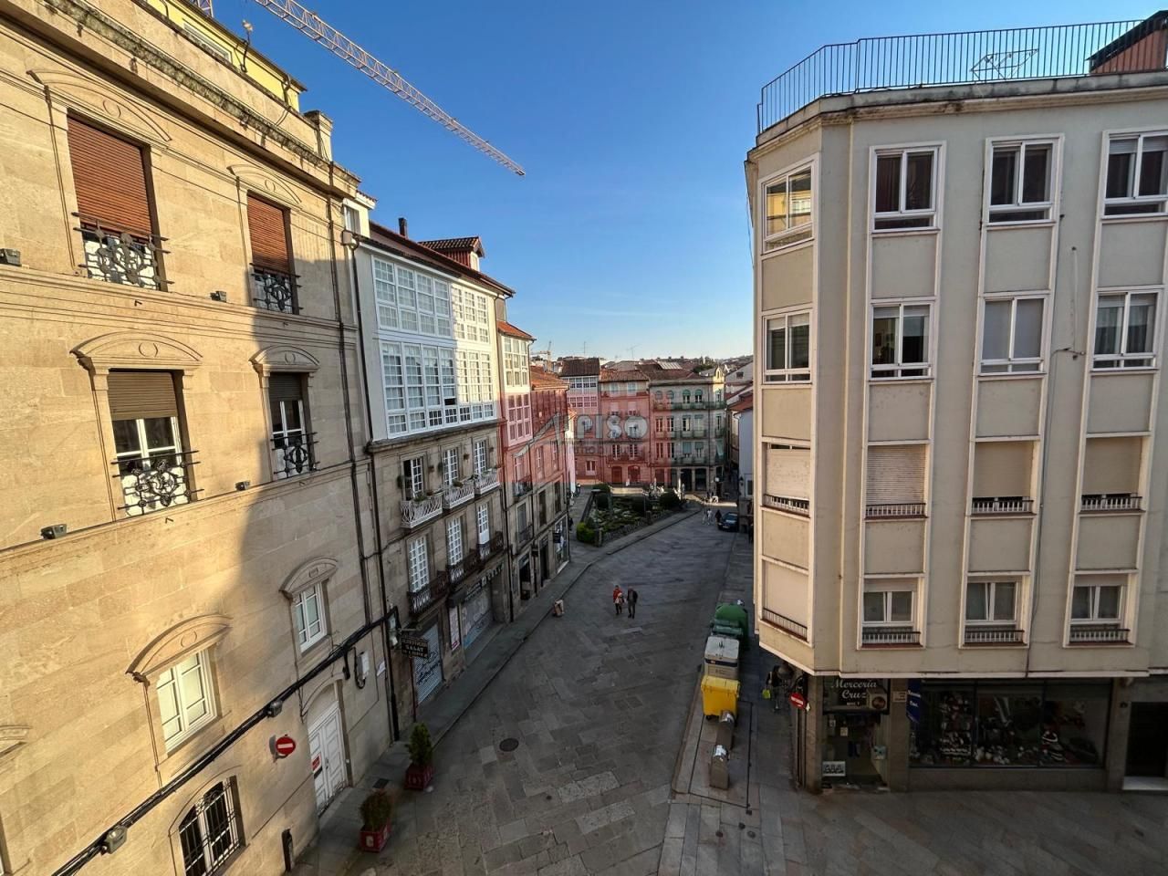 Exterior view of Flat for rent in Ourense Capital   with Heating, Parquet flooring and Balcony