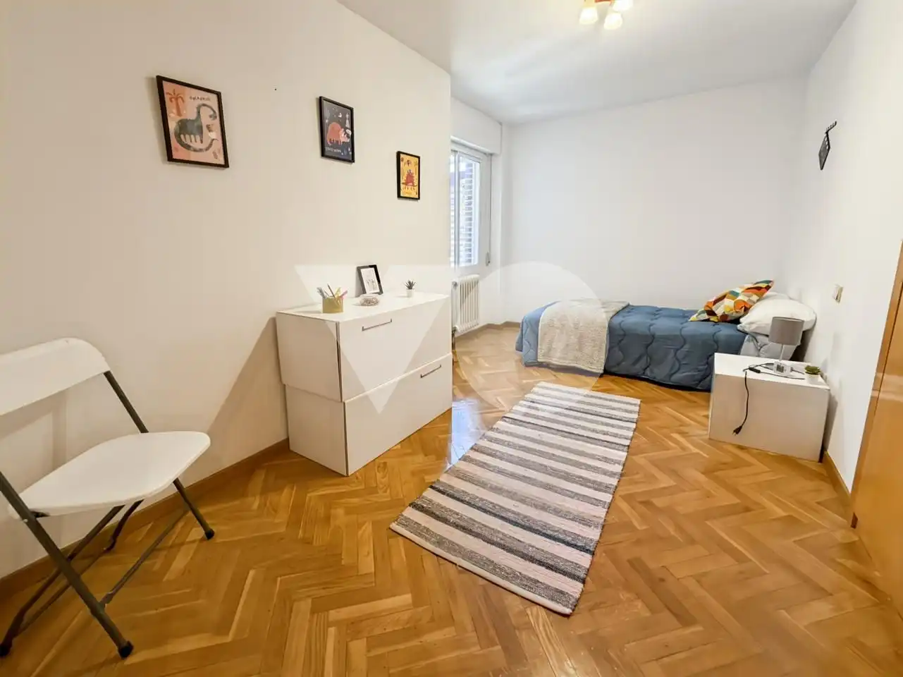 Bedroom of Flat for sale in Madrid  with Air Conditioner, Heating and Parquet flooring