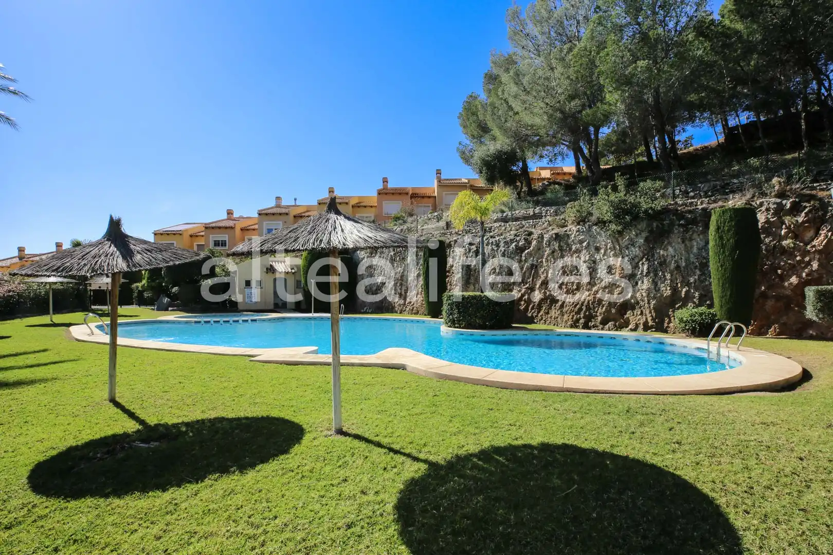 Garden of Houses for sale in Altea  with Air Conditioner, Private garden and Terrace